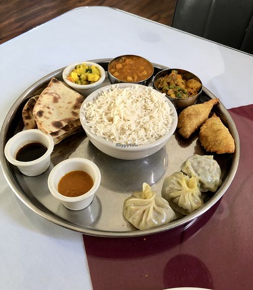 Vegan Platter  at Taste of Himalaya in Jackson