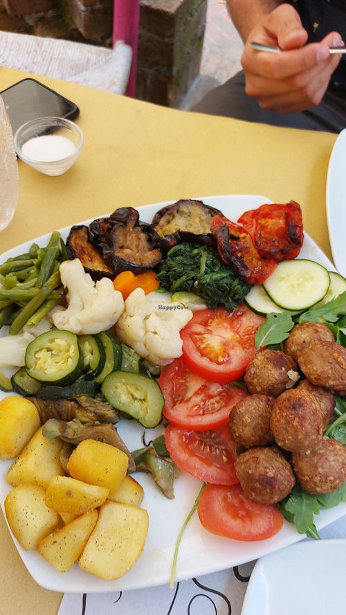 The plate at Al 3.0 Bistrot in Spoleto