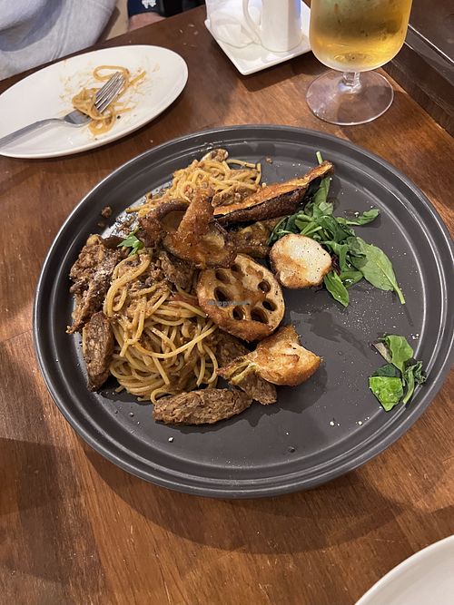 Bolognaise   at Unique (V) Pizzeria SUKHASANA in Osaka