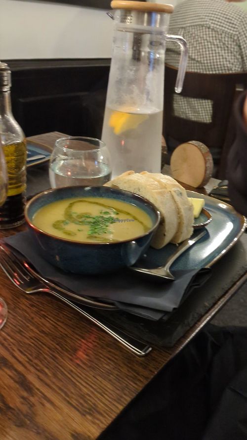 Vegetable soup at Inveroran Hotel in Bridge Of Orchy