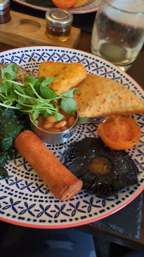 Vegan breakfast at Inveroran Hotel in Bridge Of Orchy