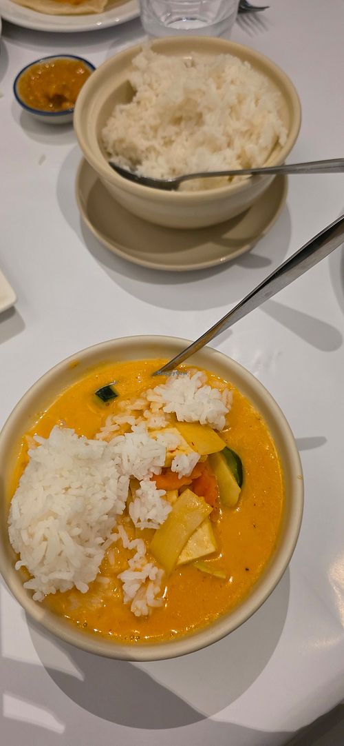 Red curry at At43 Cafe & Thai Restaurant in Yarraville