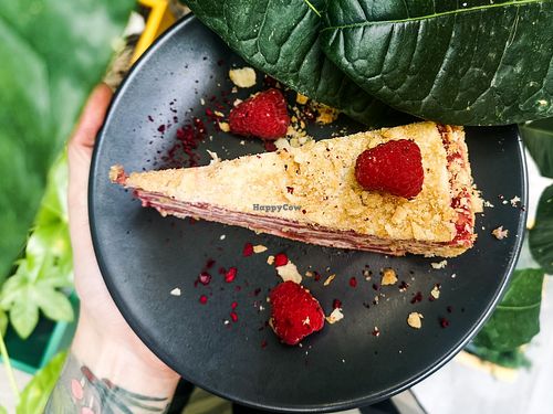 Napoleon Cake at Vegan Oasis in Tallinn