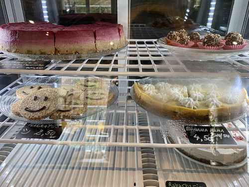 Desert collection (located inside the shop)   at Vegan Oasis in Tallinn