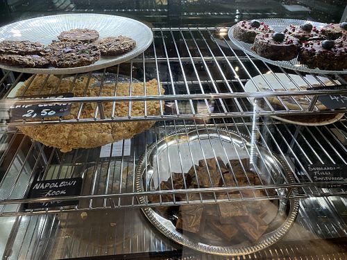 Desert collection (located inside the shop).  at Vegan Oasis in Tallinn