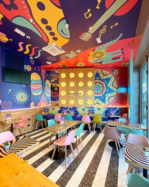  at Flower Burger in Amsterdam