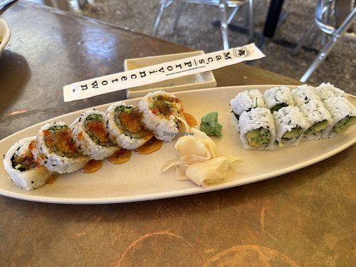Vegan maki  at Mac's Shack in Wellfleet
