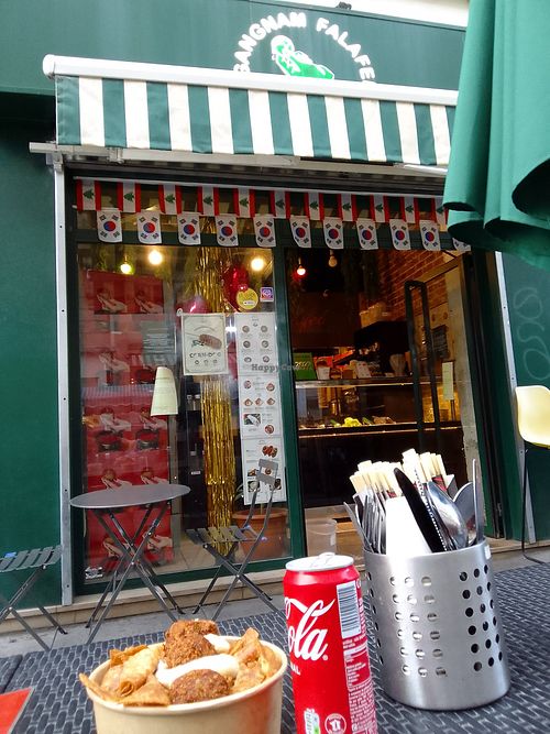  at GangNam Falafel in Paris