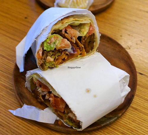 Falafel Banane Sandwich at GangNam Falafel in Paris