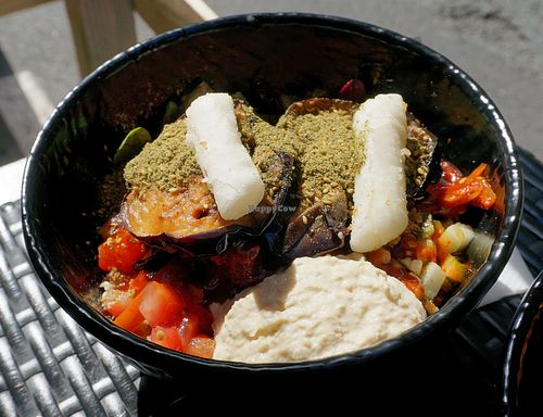 Summer bowl at GangNam Falafel in Paris