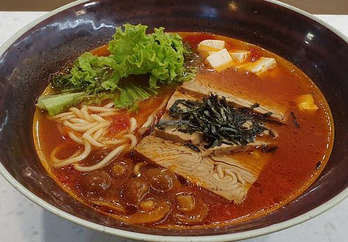 Saute Tomato Stew Ramen at Saute Sushi 素特•素司 in Central Singapore