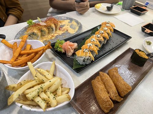 Overall meal! But not filling enough   at Saute Sushi 素特•素司 in Central Singapore