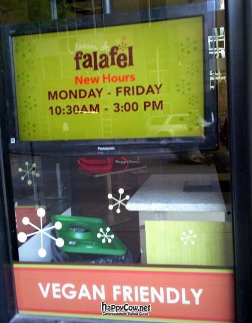 vegan friendly! :) at IDOF - Franklin in Chicago