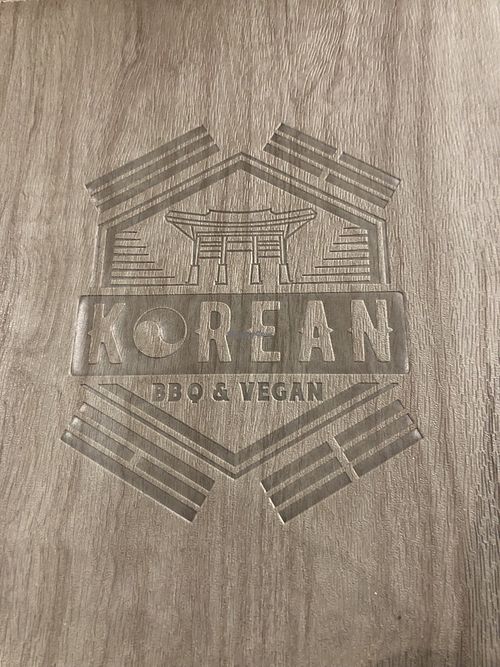Menu Cover  at Korean BBQ House- Barbican in London