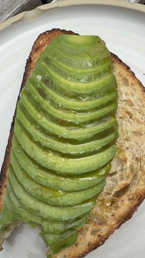 Avocado toast   at Cafe Yen in Goshen