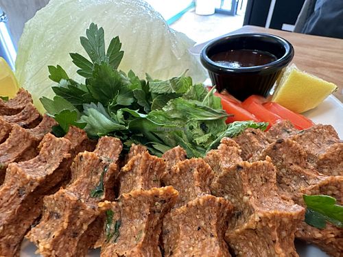 dinner plate vegan  at Veganland in Siegen