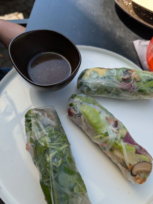 Sommerrollen at Zucker and Zimt in Eisenach