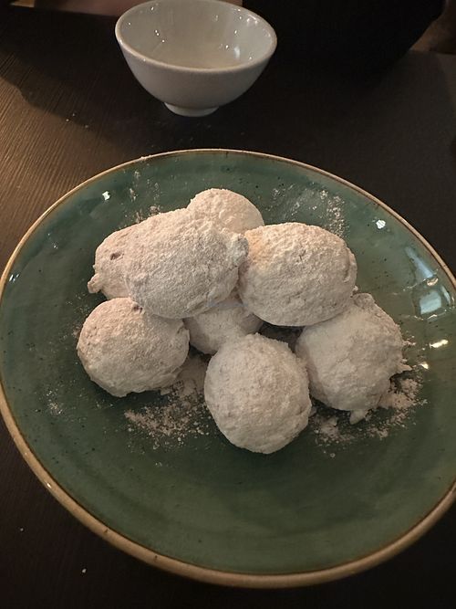 Molten lava biscoff balls  at Pastan Bristol in Bristol