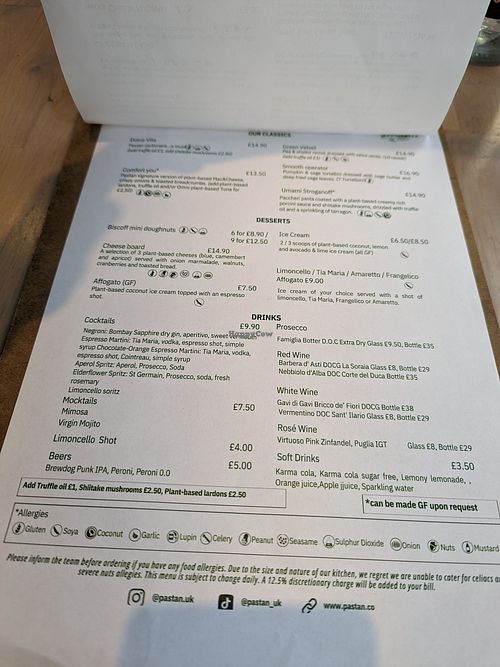  at Pastan Bristol in Bristol