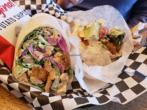 Cesar salad wrap at Subculture Vegan Deli & Provisions  in Albany