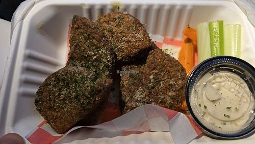 Gaelic parm wings at Subculture Vegan Deli & Provisions  in Albany