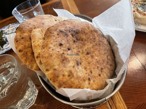 Spongy pita! at Mazal in Los Angeles