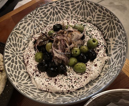 Untitle cheese thing  at Mazal in Los Angeles