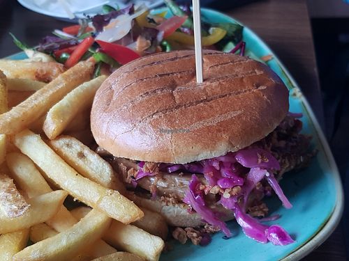 Shredded korean oumph bun (vg) at Scott and Wilson in North Shields