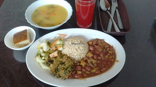 Lunch of the day, November 2018 at El Enebro in Pereira