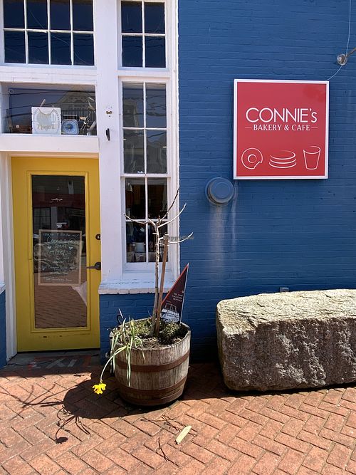Entry  at Connie's Bakery in Provincetown