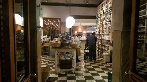 inside at Suna in Bogota