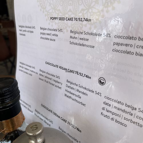 Cake  at Salt & Pepper in Medulin