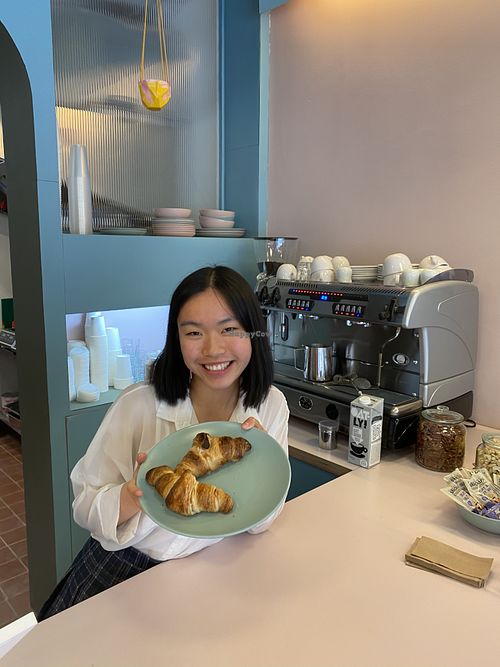 Kinder kitchen - Vegan croissants anyone  at Kinder Kitchen in South East London