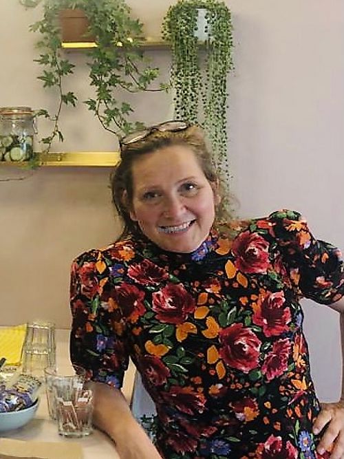 Bettina owner and passionate about all things plant based and delicious  at Kinder Kitchen in South East London