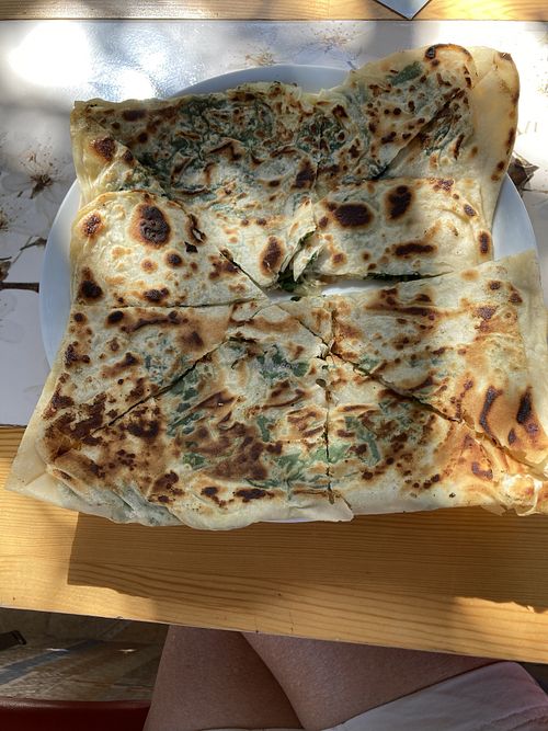 Gozleme  at Gozlemeci Sema in Fethiye
