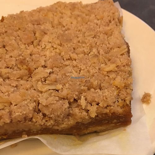 vegan pumpkin cinnamon bar at The Third Place Cafe in Raleigh