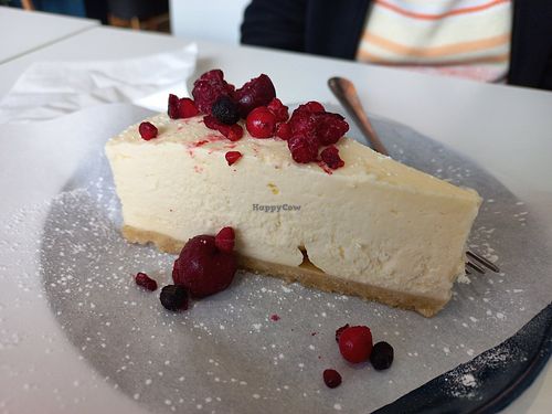 Cheesecake at Vunch in Bromley
