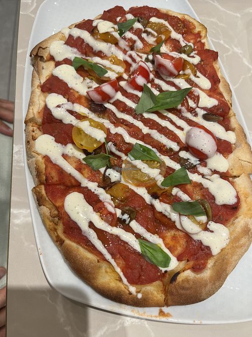 Pizza  at Linfa in Milan