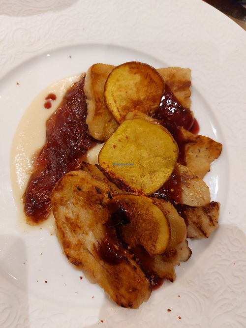 Tagliata di Seitan at Linfa in Milan