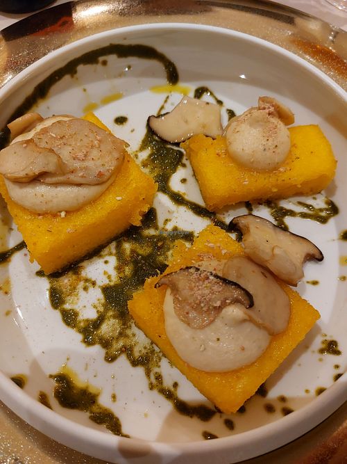 Polenta at Linfa in Milan