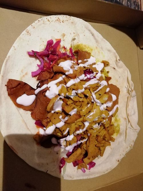 Ultimate vegan doner kebab at Fossgate Tap in York