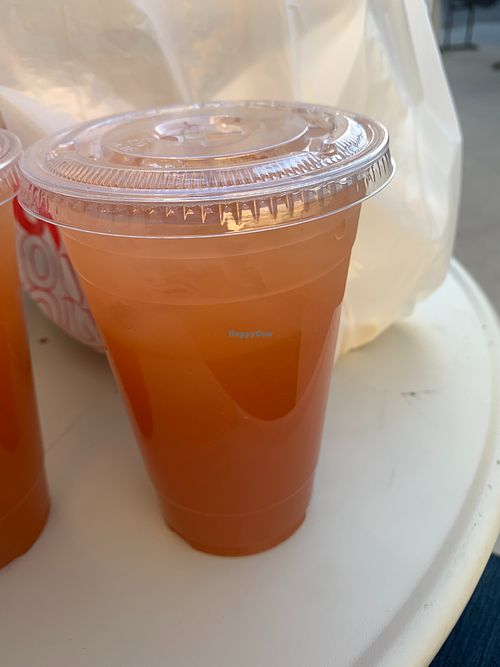 Tropical limeade at Vegan or Nah in Redlands