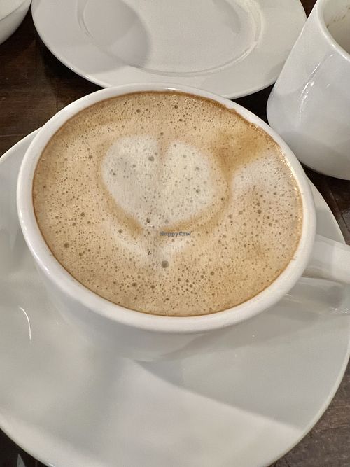 Soy latte #Veganuary at Torikai Cafe in Fukuoka