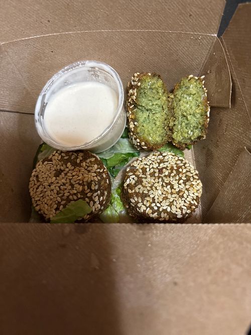 Falafel  at Neomonde Mediterranean in Raleigh