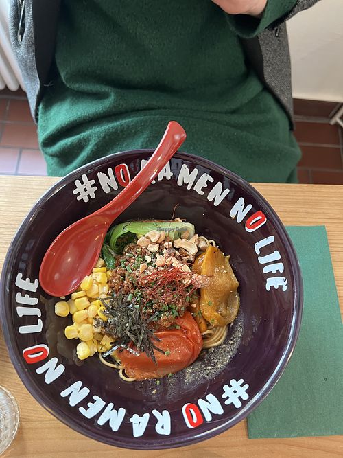 vegan pasta  at Midori Ramen in Zurich