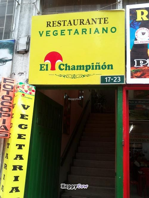 El Champiñón. at El Champinon in Bogota