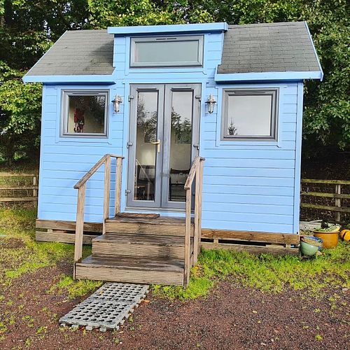 The Hut. at The Hut at Tribe Animals Sanctuary in Braidwood