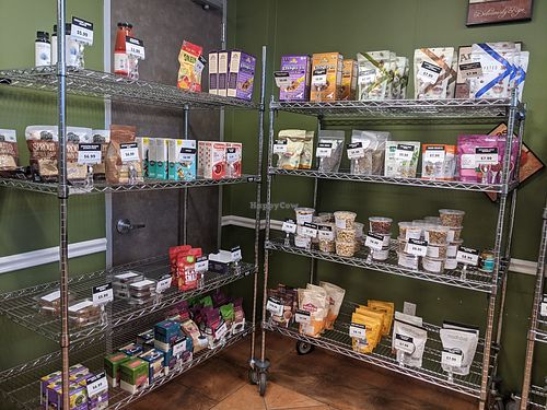 Prepackaged foods at The Garden Kitchen in Houston