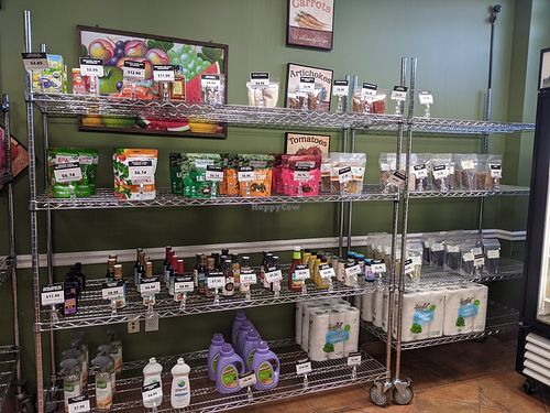 Staples & packaged foods at The Garden Kitchen in Houston