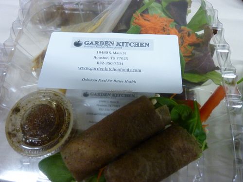 Box lunch at The Garden Kitchen in Houston